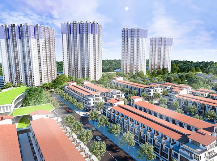 Khu căn hộ West Bay Sky Residences, Ecopark